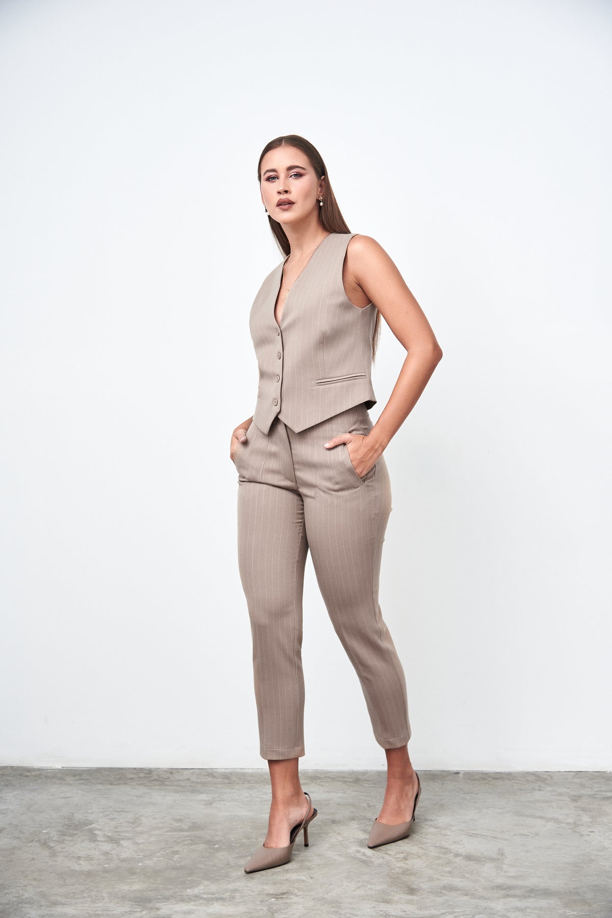 Pantalón Francisca - Caqui