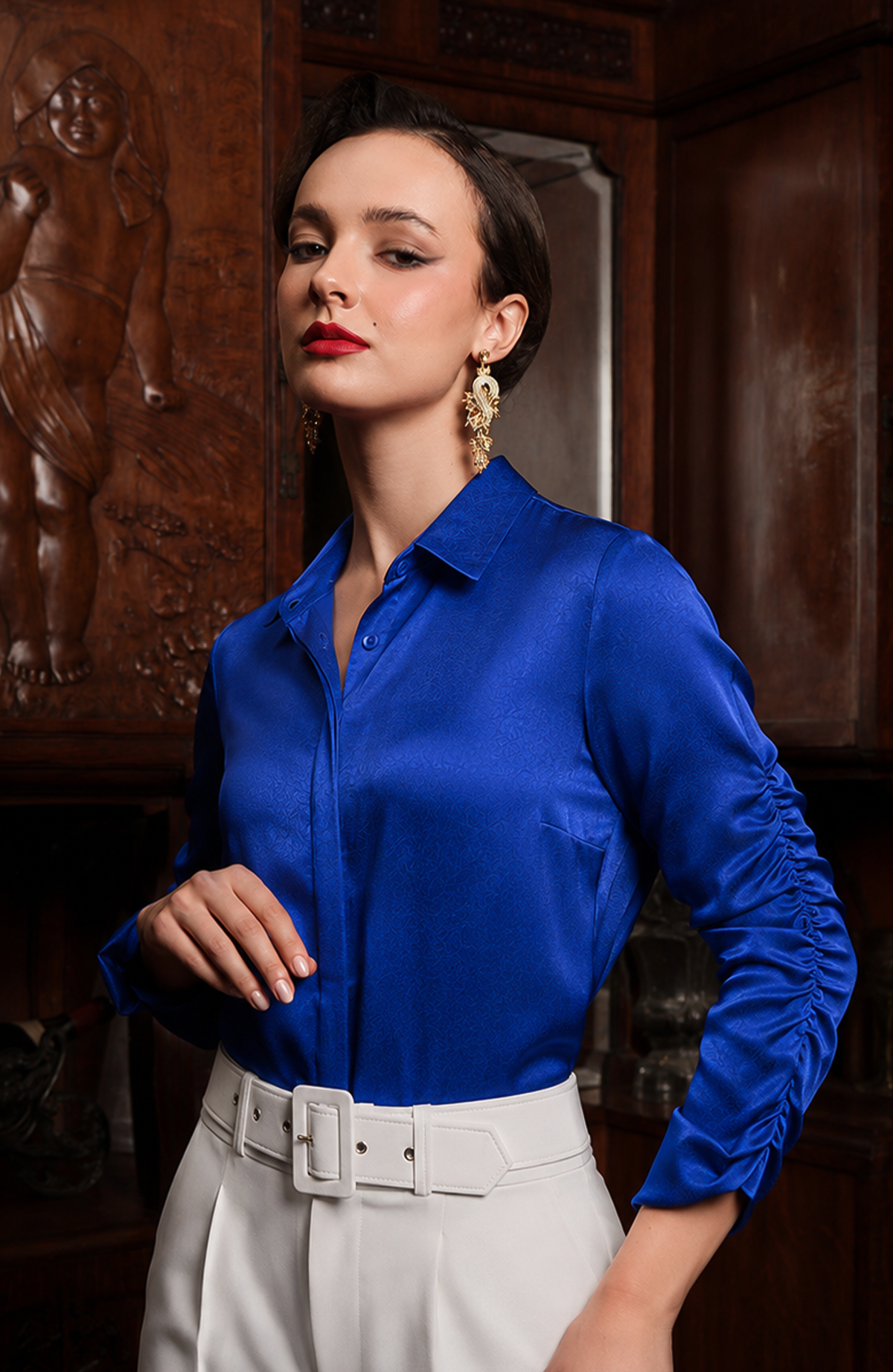 Blusa Rita - Azulino