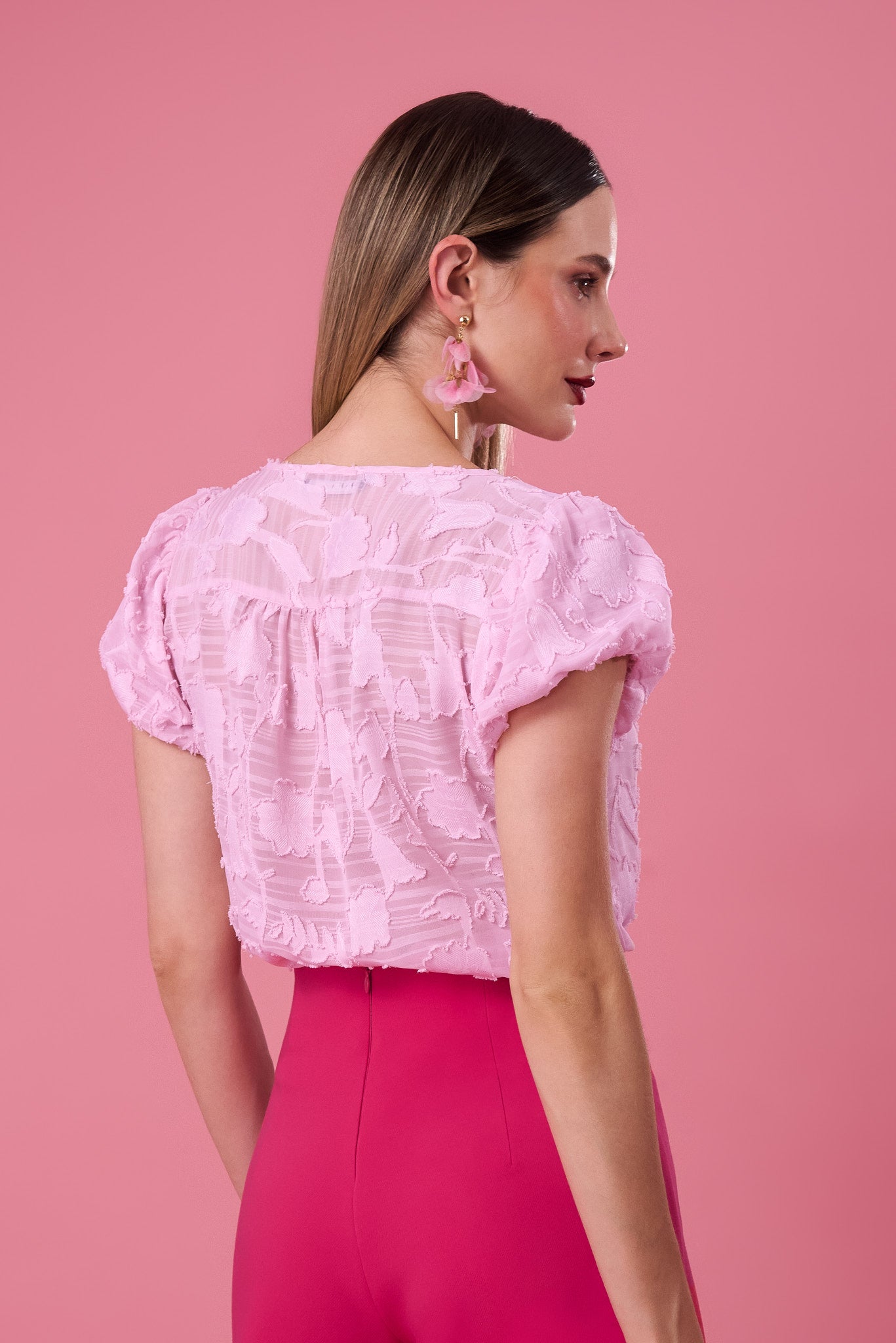 Blusa Yanina - Rosa Claro