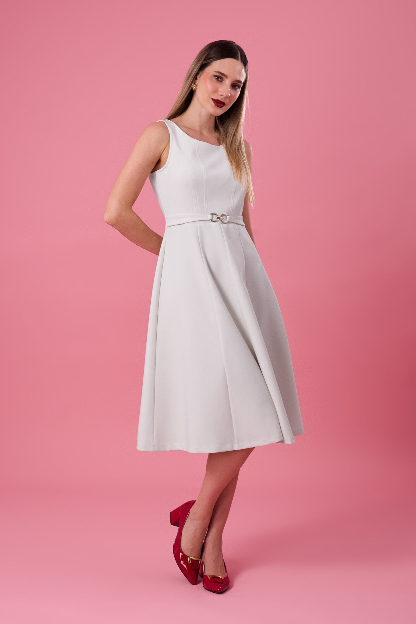 Vestido Marilyn - Marfil