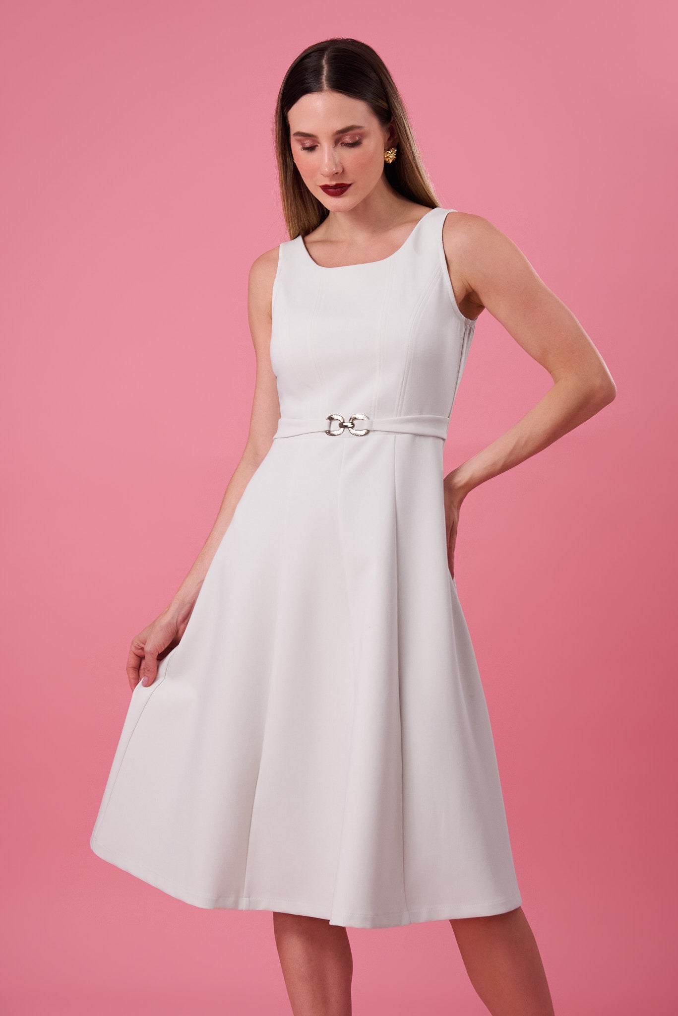 Vestido Marilyn - Marfil