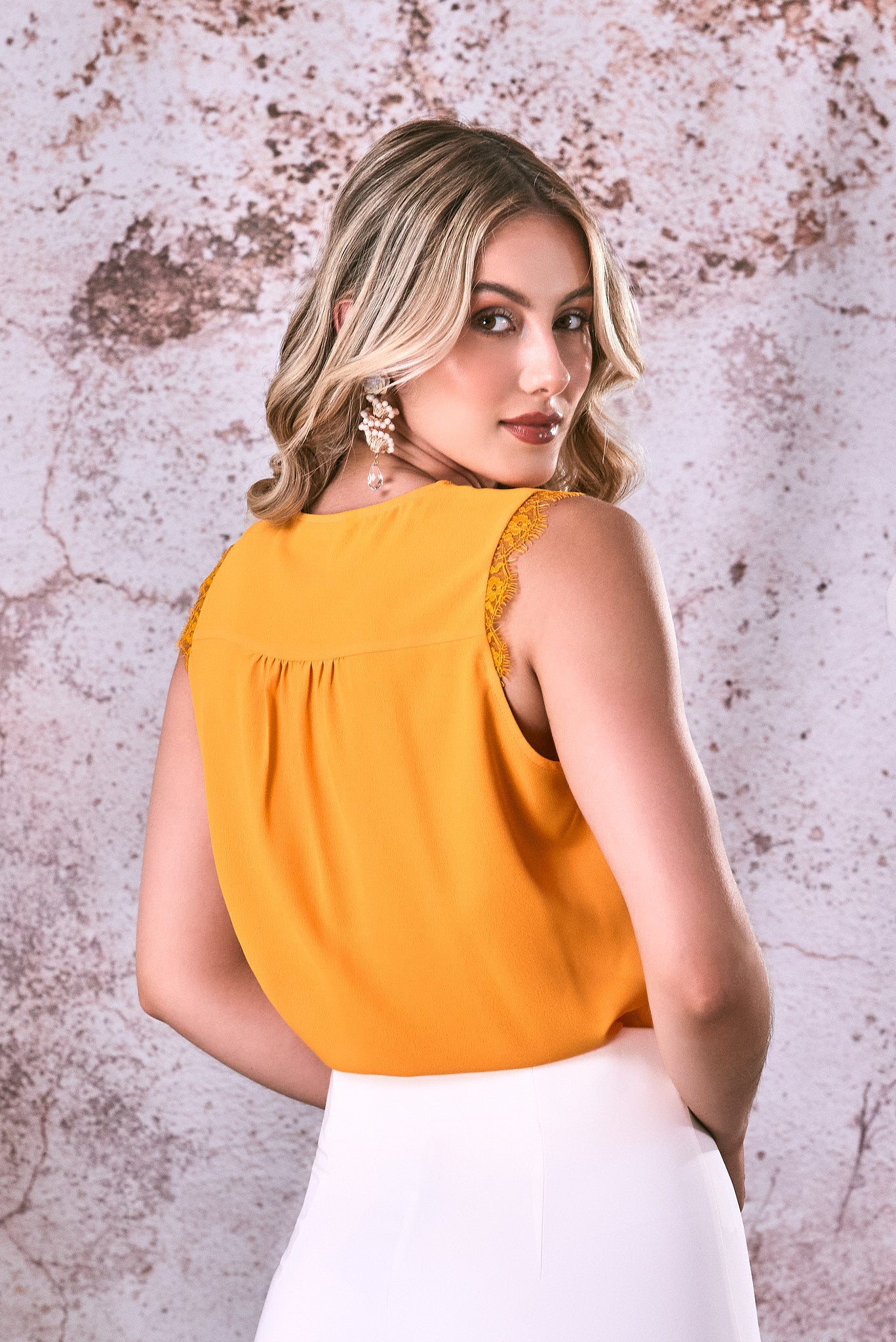 Blusa Ramona - Azafrán