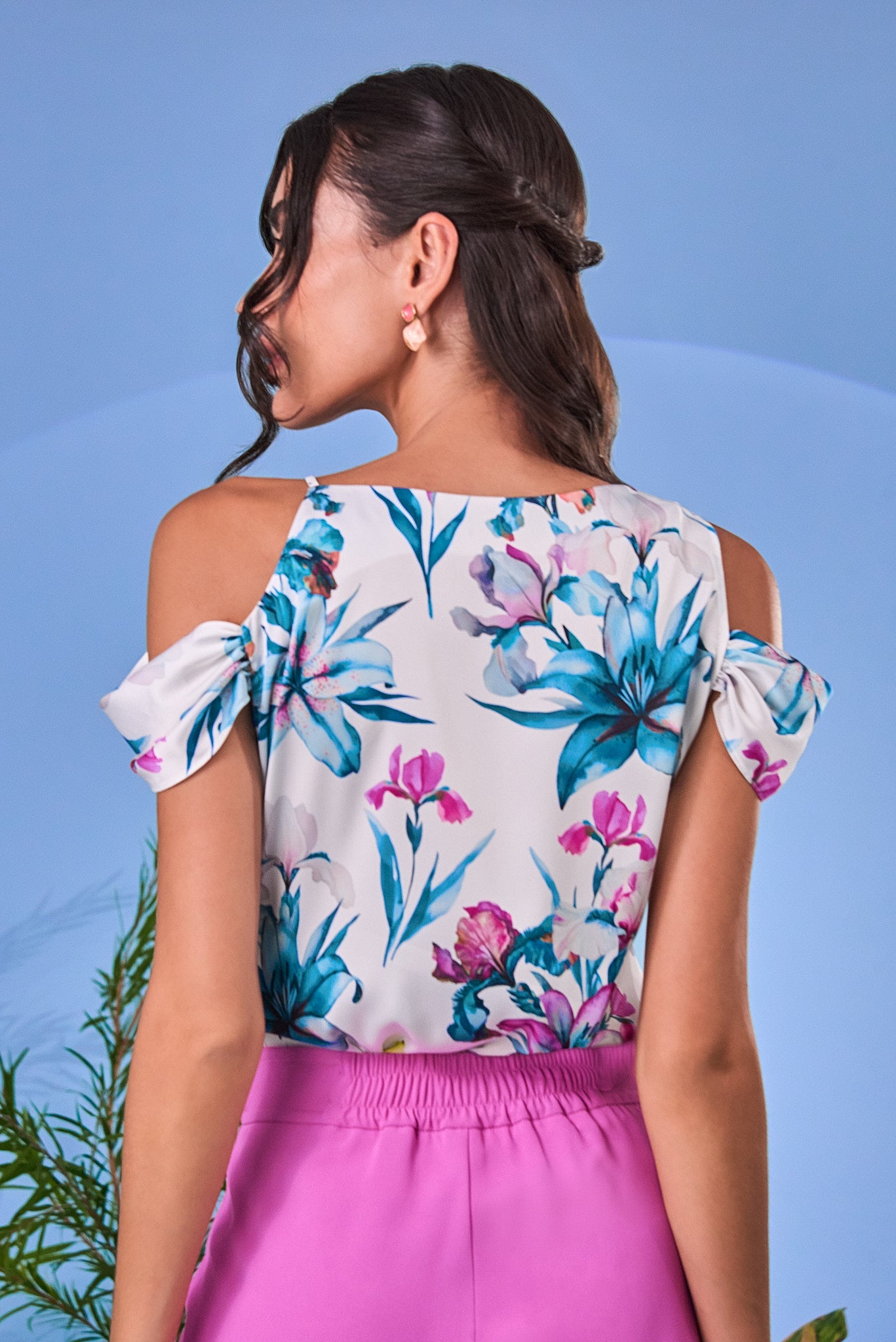 Blusa Zulema - Turquesa