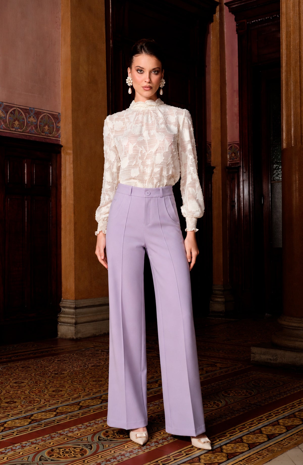 Pantalón Adriana - Lila