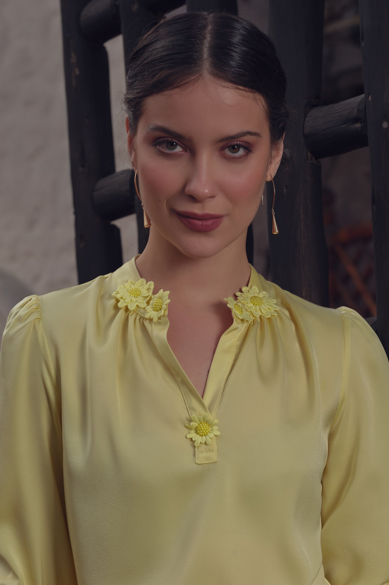 Blusa Yelka - Amarillo