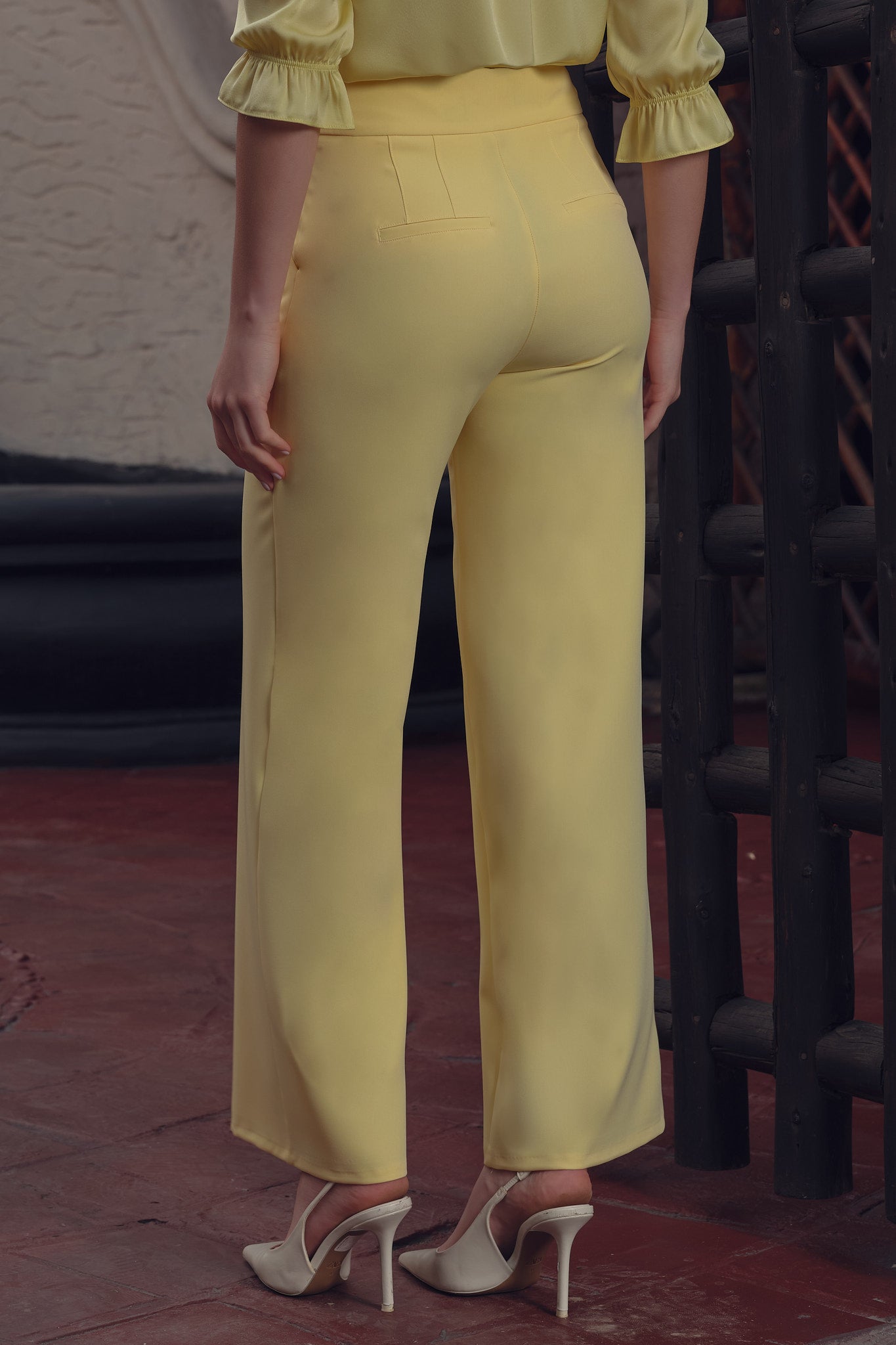 Pantalón Brenda - Mantequilla