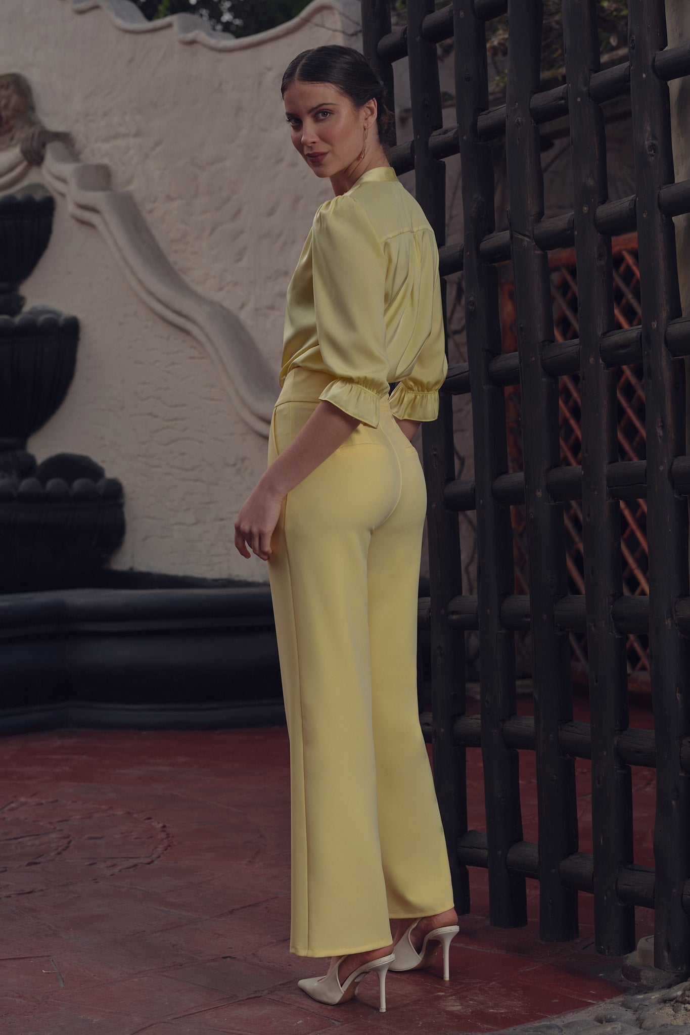 Pantalón Brenda - Mantequilla