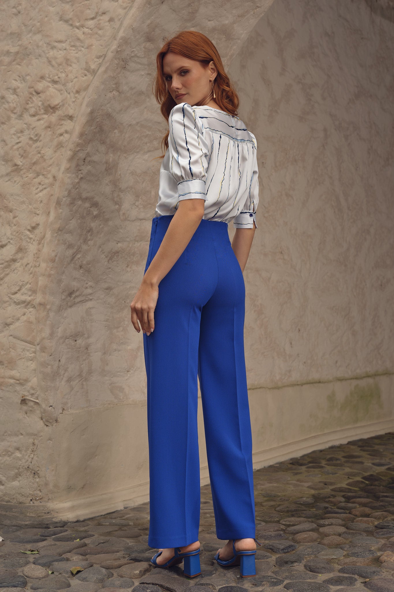 Pantalón Yamila - Azul Royal