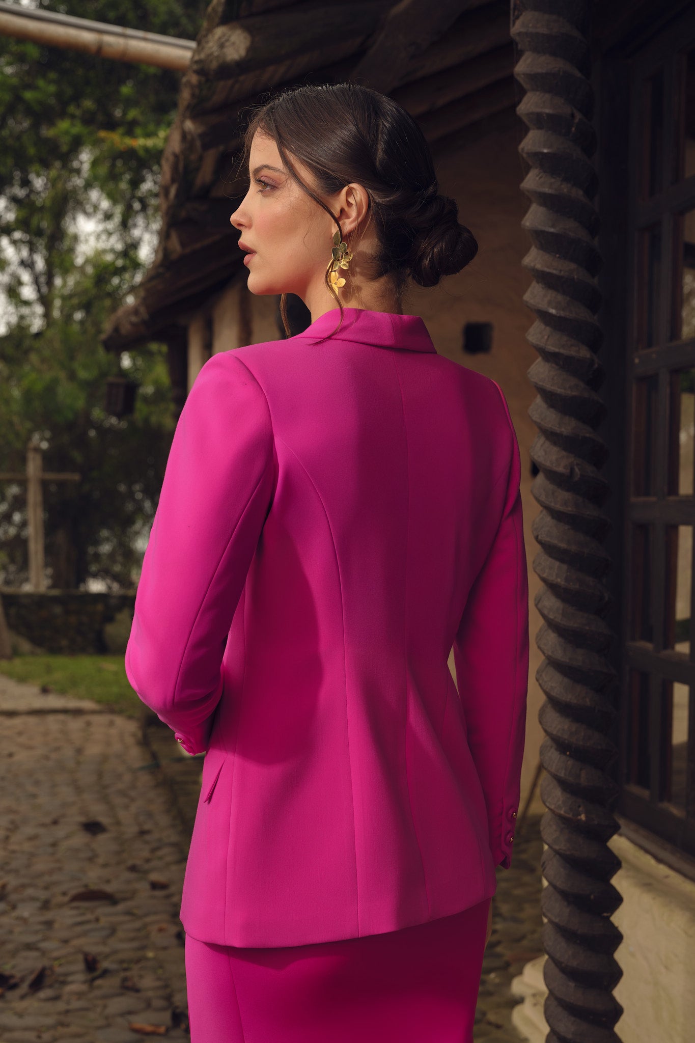 Blazer Zafiro - Fucsia Intenso
