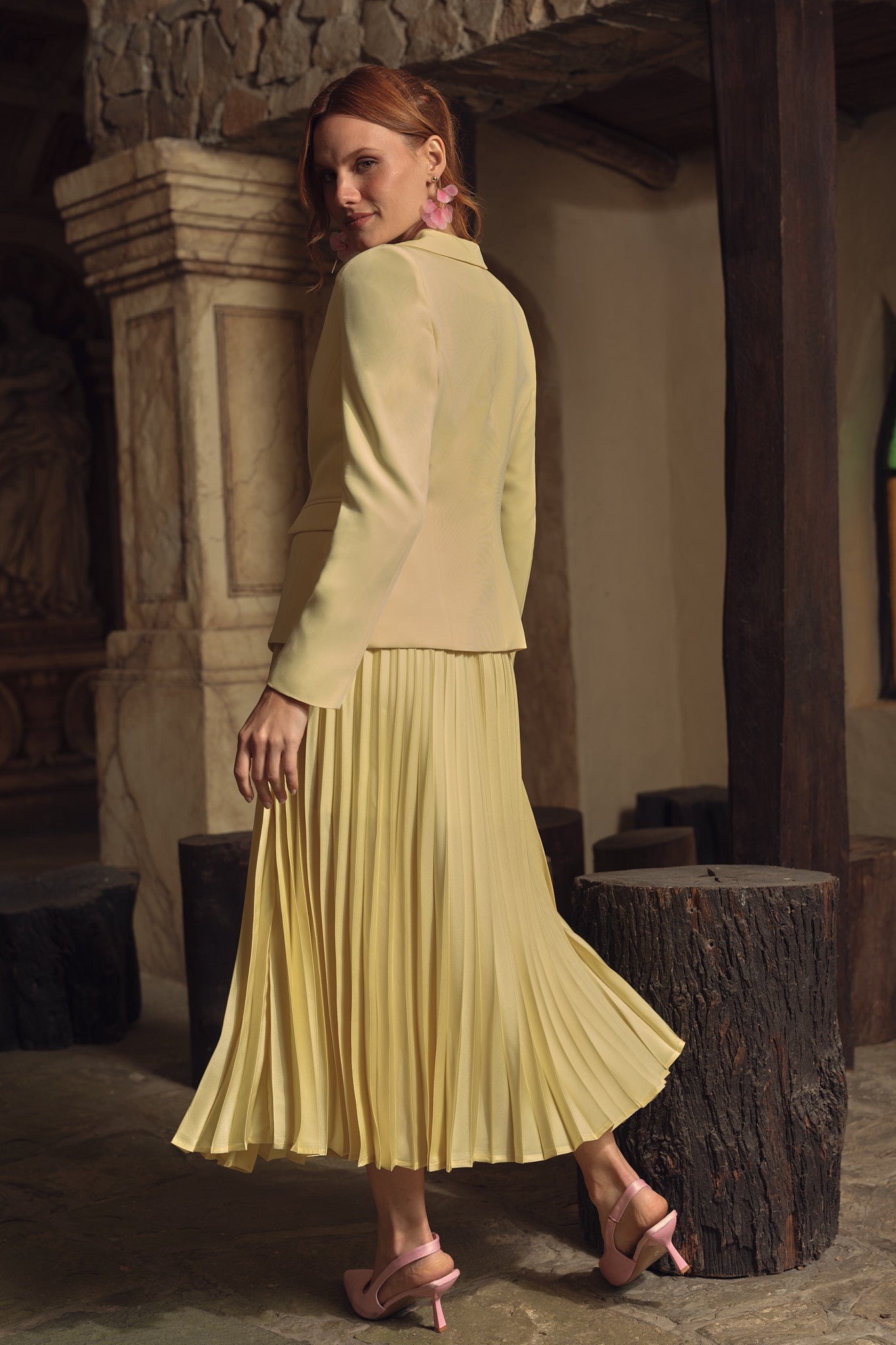 Falda Gracia - Amarillo