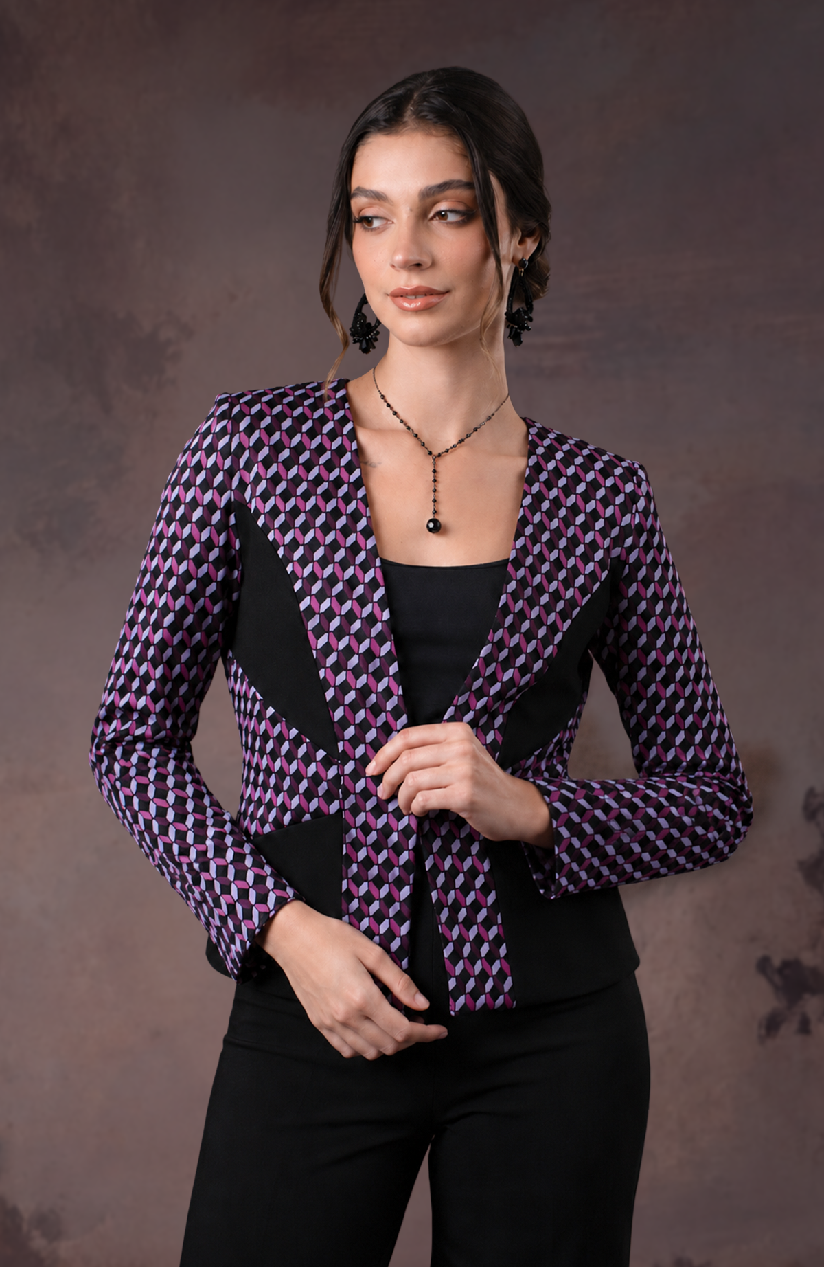 Blazer Marisela - Morado