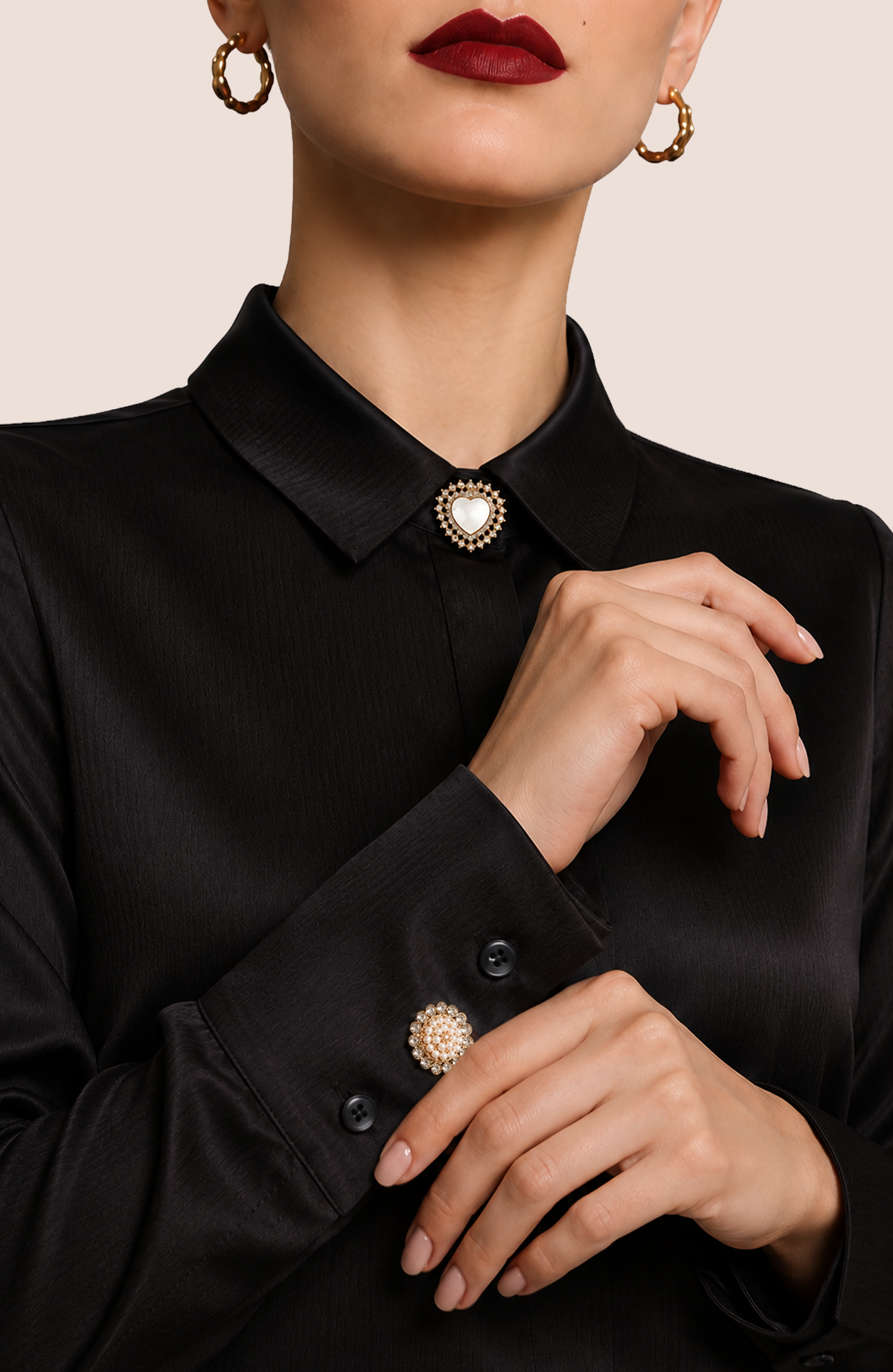 Blusa Ariana - Negro