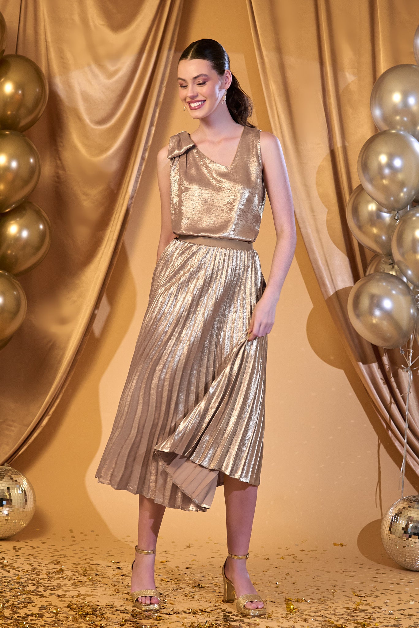 Blusa Meylin - Dorado