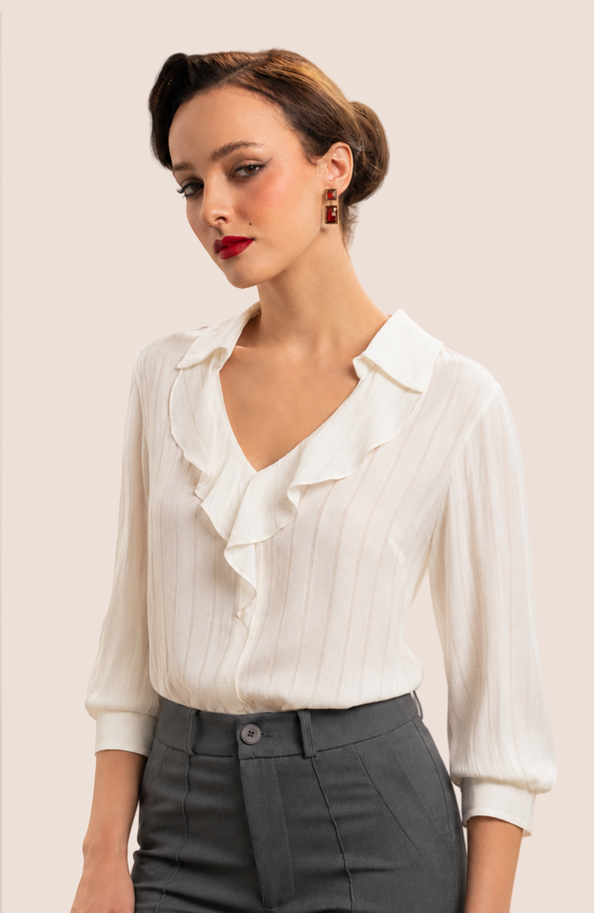 Blusa Olivia - Perla