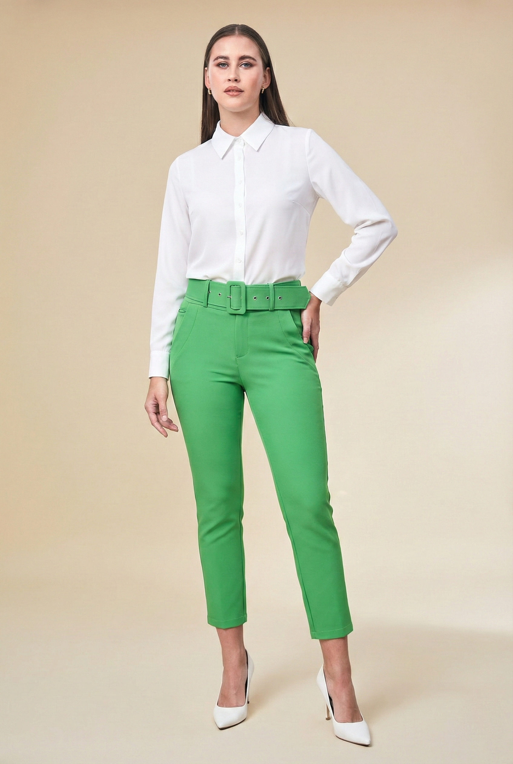 Pantalón Sabrina - Verde Brillante