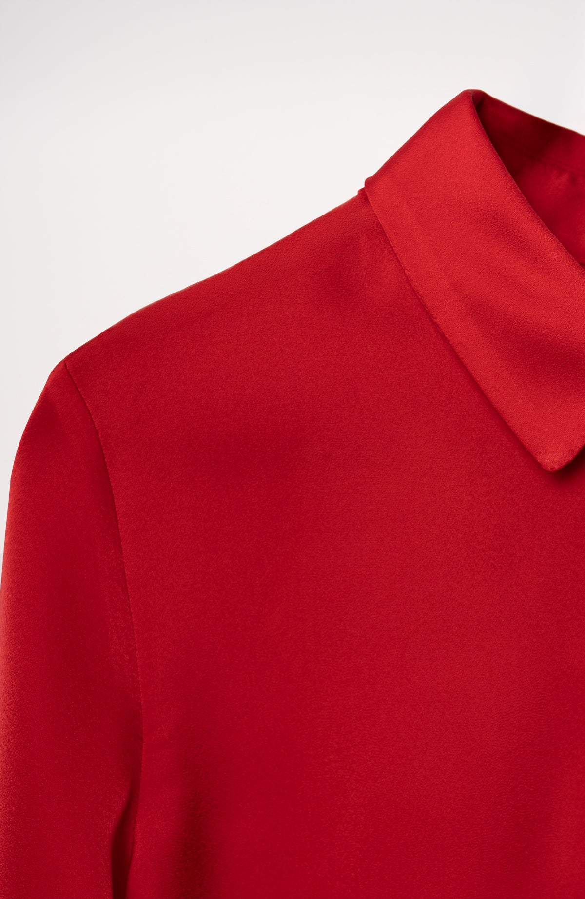 Blusa Galia - Rojo Vermilion