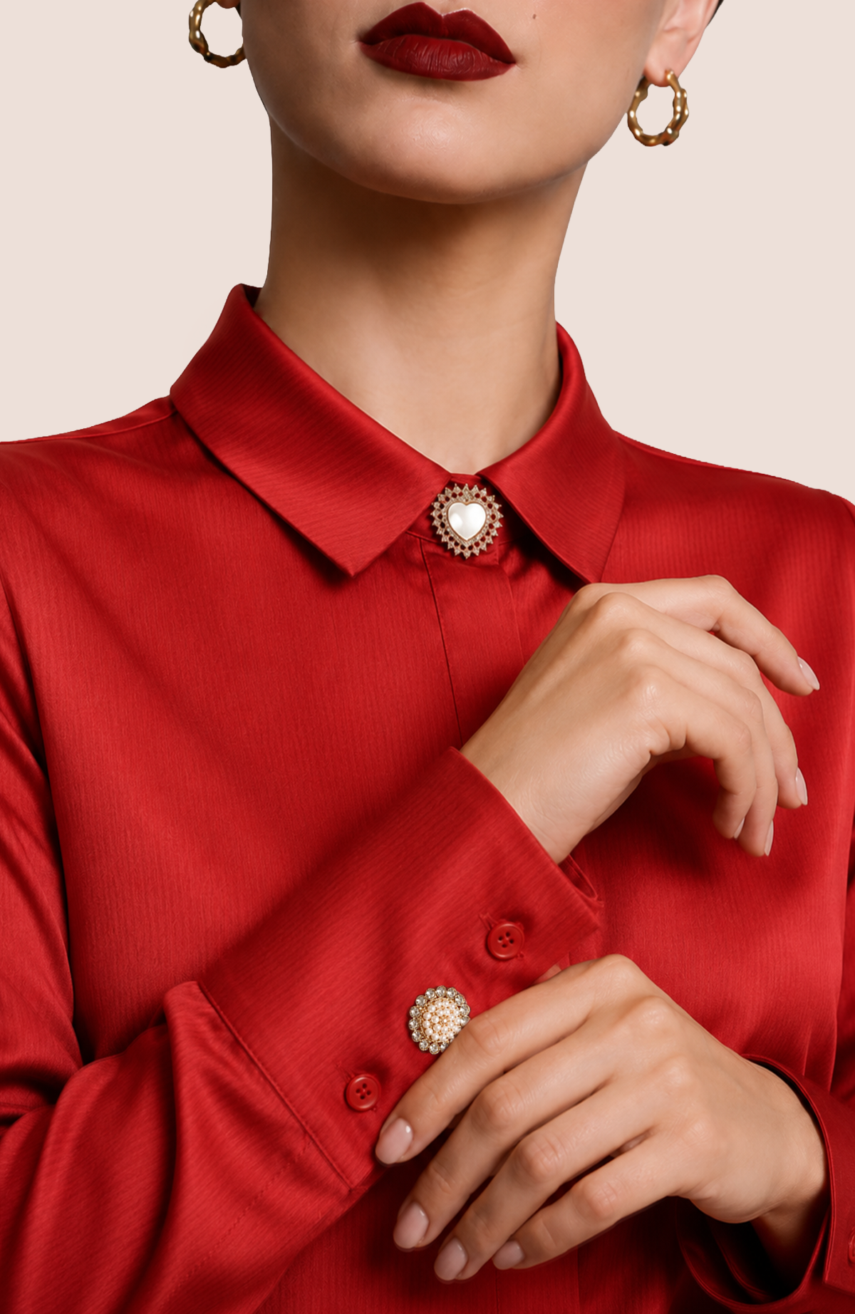 Blusa Ariana - Rojo