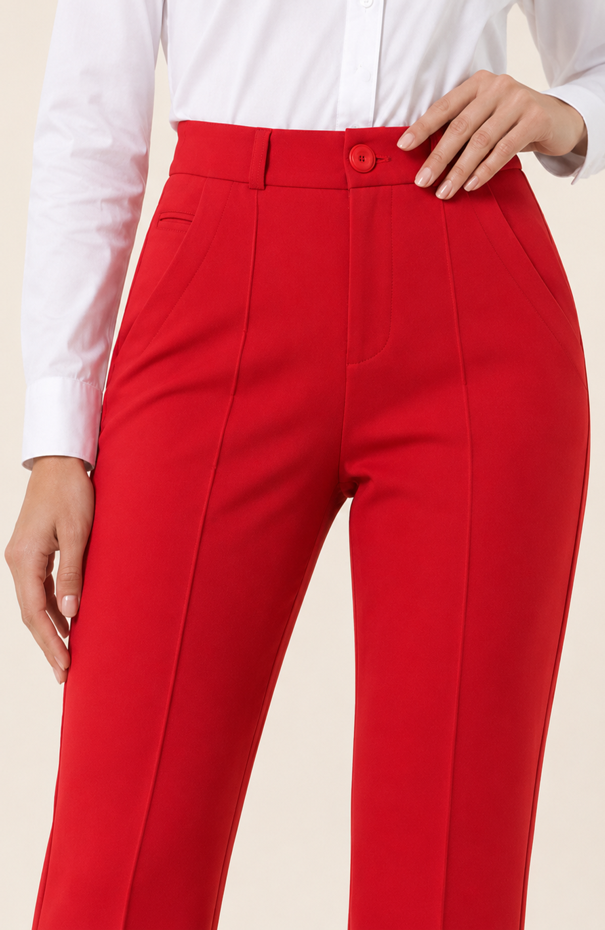 Pantalón Adriana - Rojo