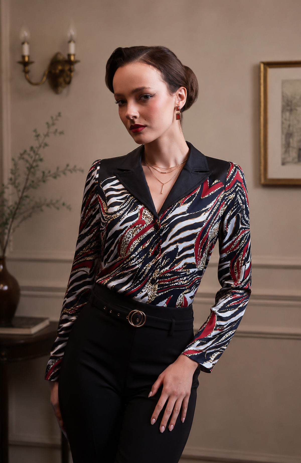Blusa Judy - Rojo