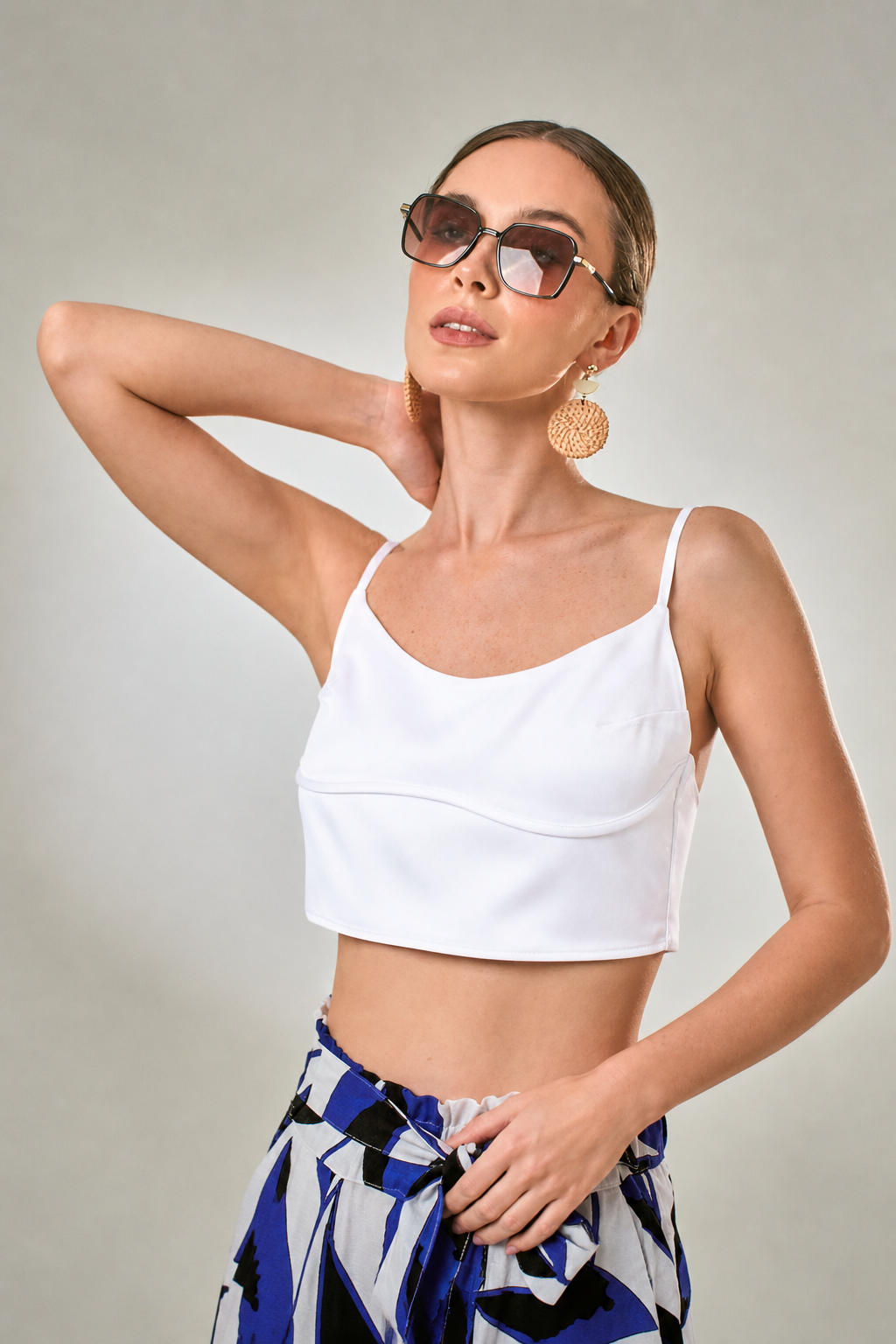 Top Naela - Blanco