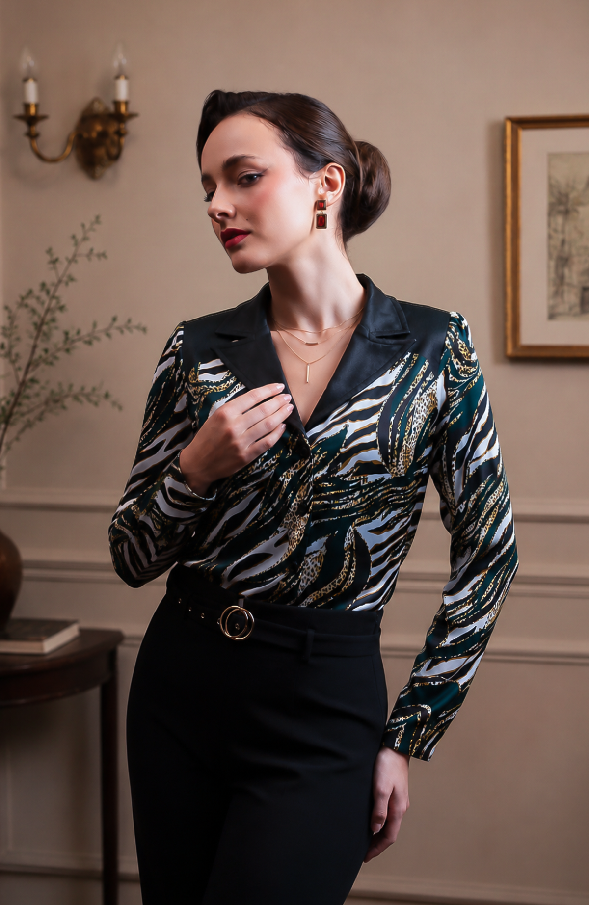 Blusa Judy - Verde Botella