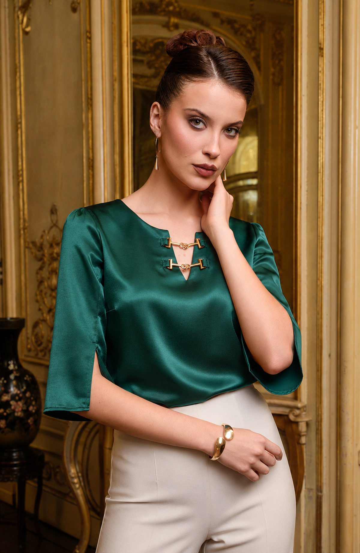 Blusa Gala - Verde Jade