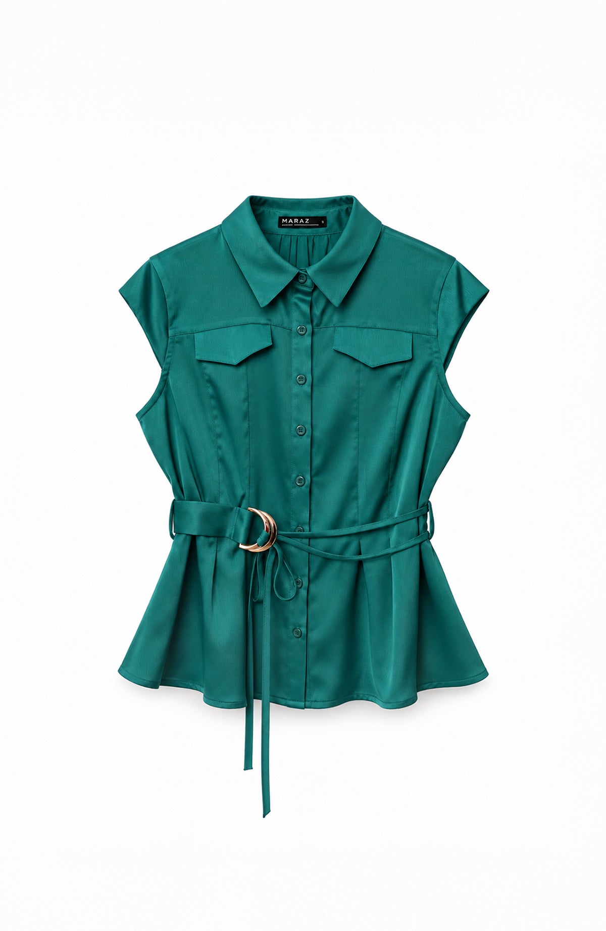 Blusa Isamar - Verde Océano