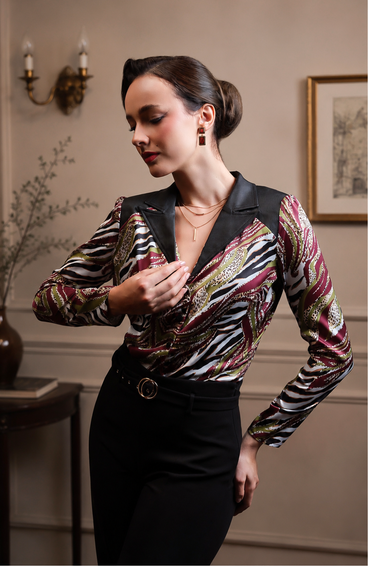 Blusa Judy - Vino
