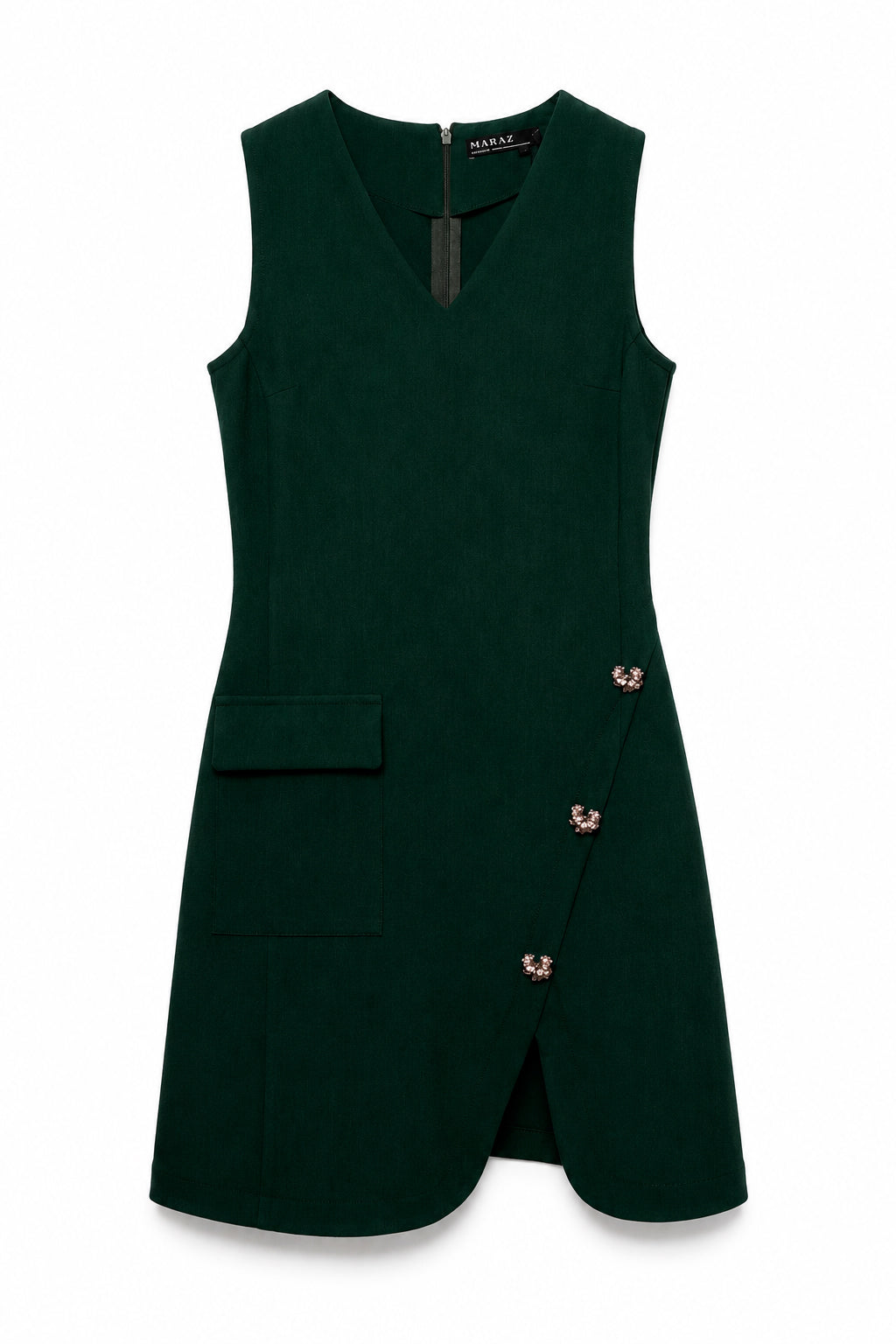 Vestido Sandy - Verde botella