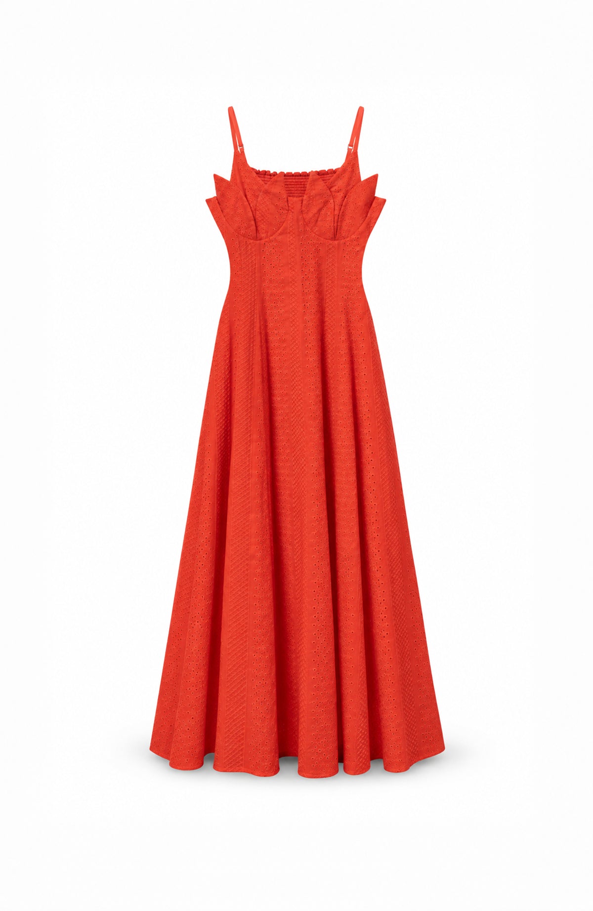 Vestido Serena - Anaranjado Coral