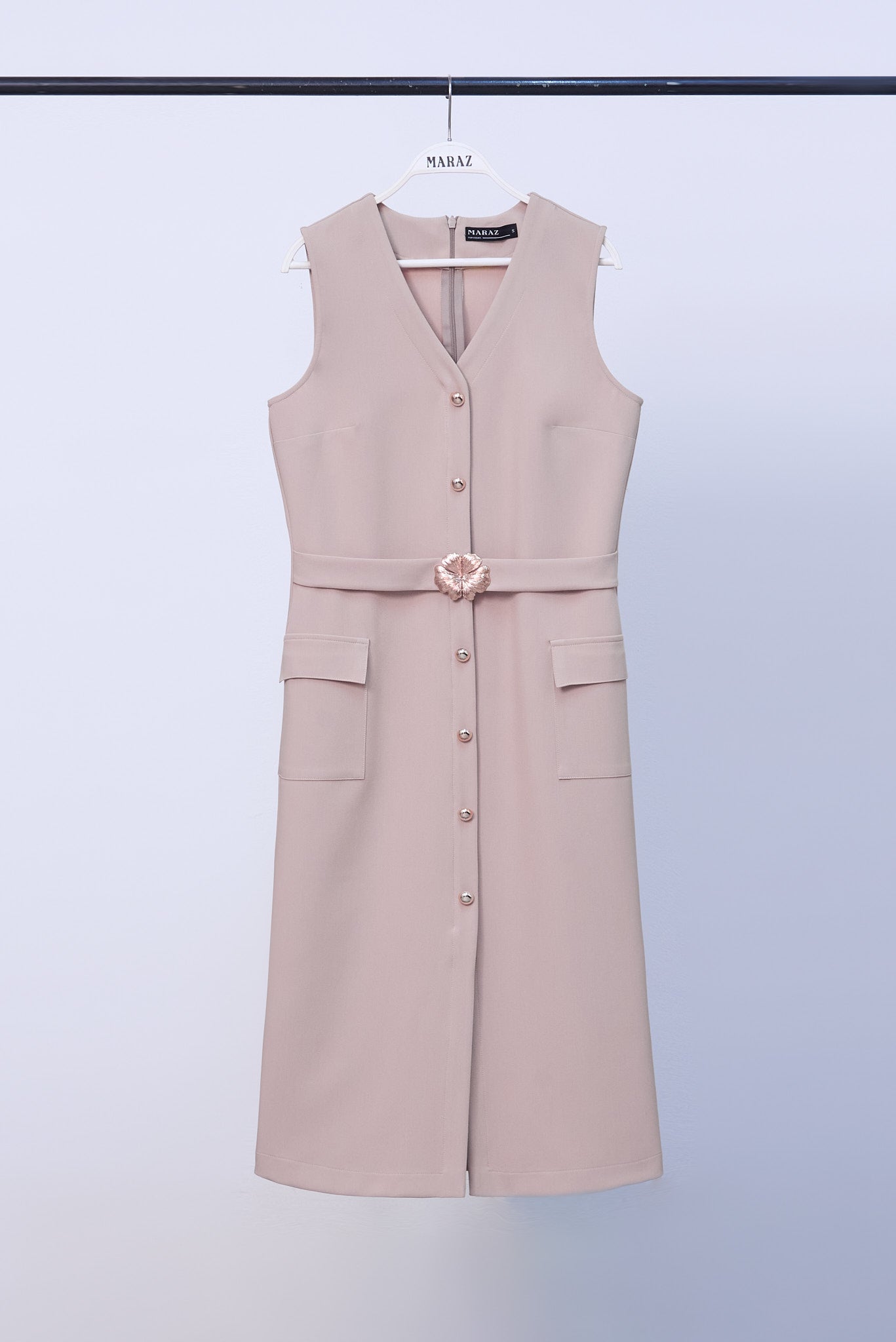 Vestido Pilar - Beige
