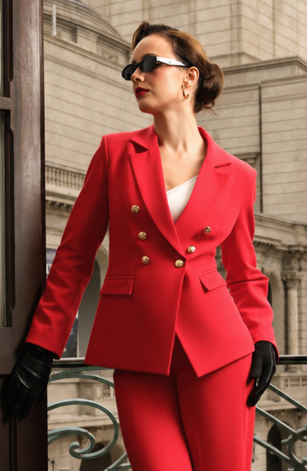 Blazer Meryl - Rojo