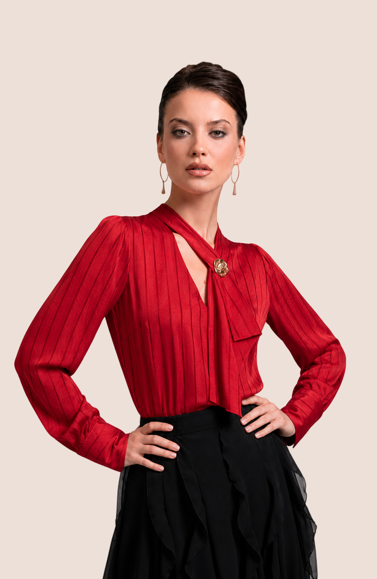 Blusa Celina - Rojo