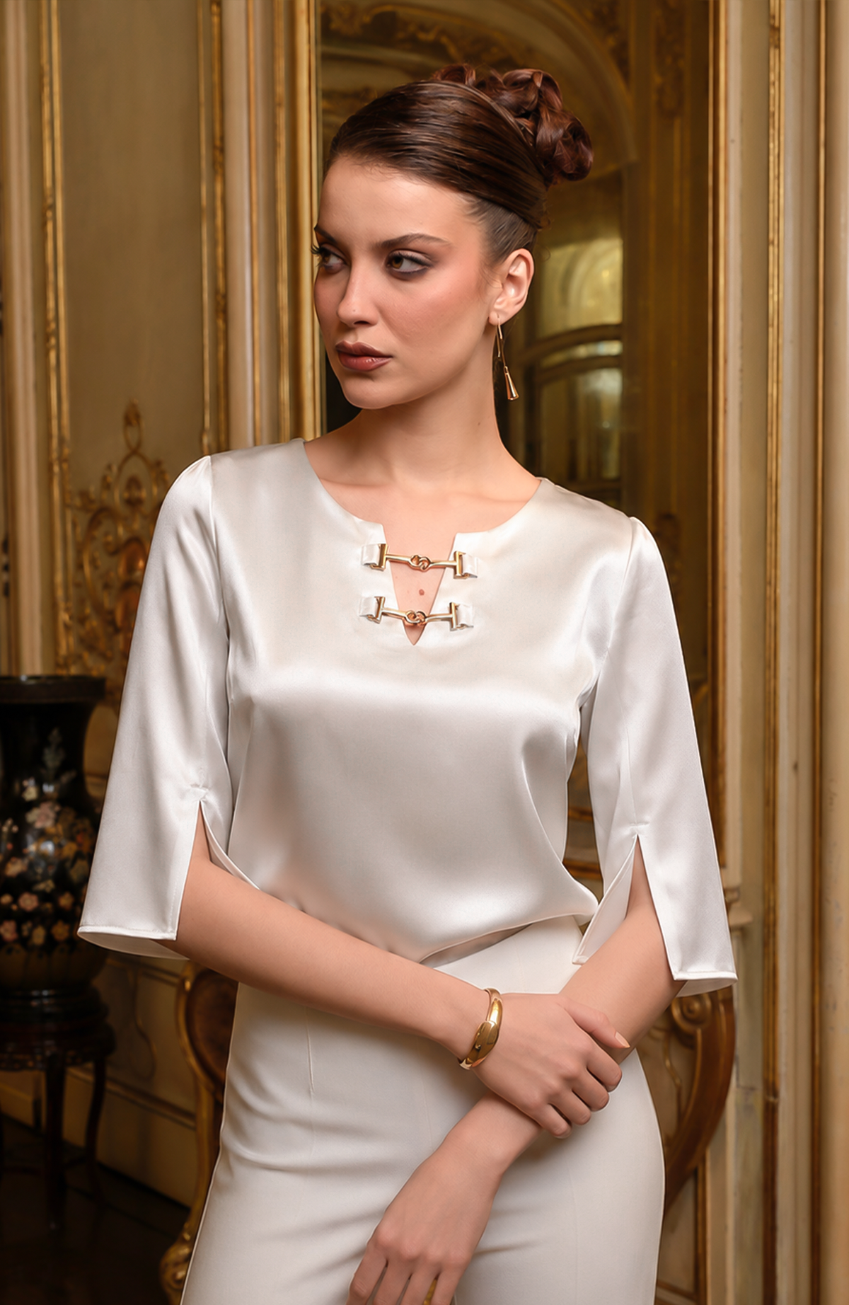 Blusa Gala - Blanco